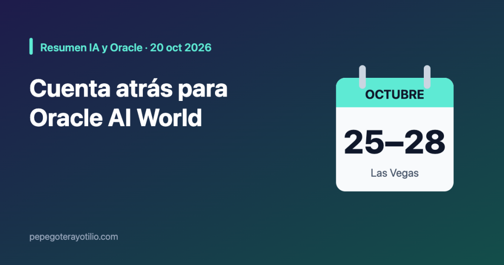 Calendario de octubre marcando del 25 al 28 en Las Vegas